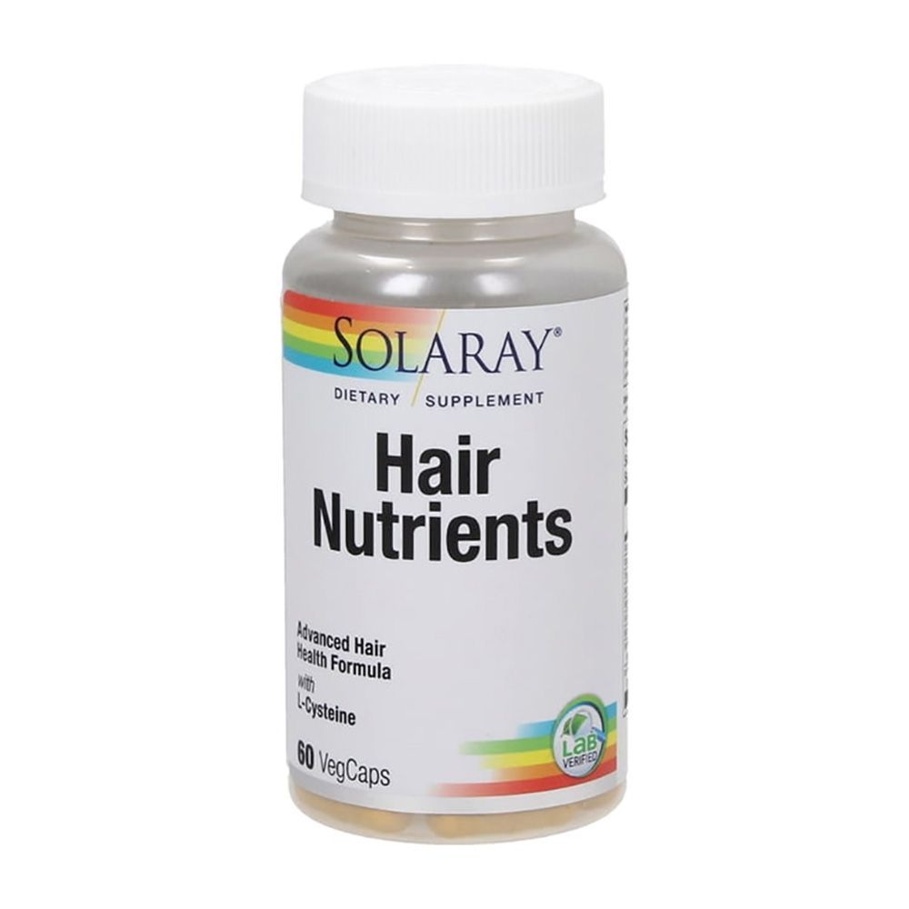 مغذيات الشعر Solaray Advanced Hair Health Formula VegCaps 60's