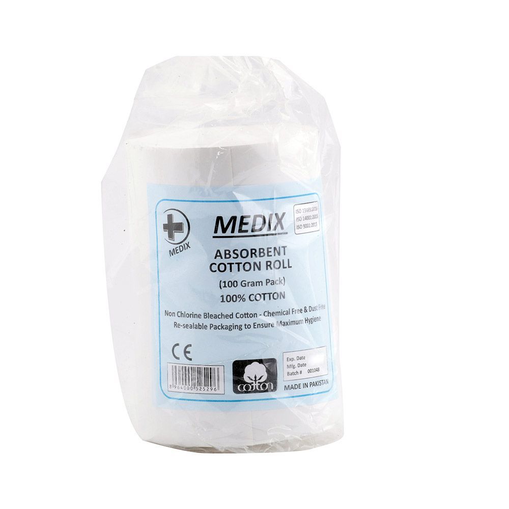 Medix Absorbent Cotton Roll 100 g