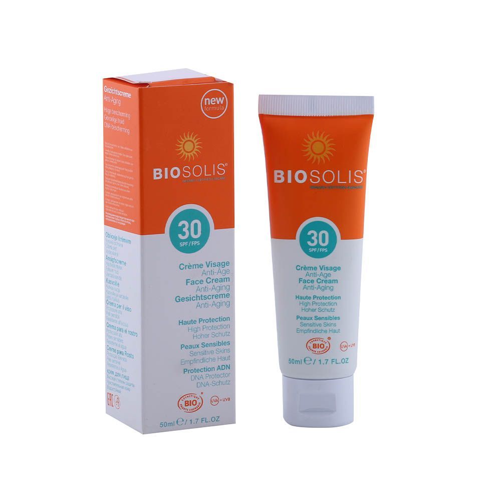 Biosolis Anti-Aging Face Cream SPF30 50 mL