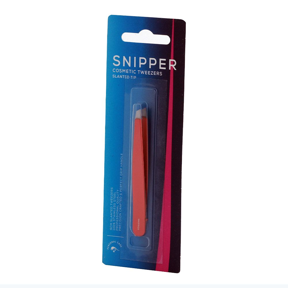 Snipper Cosmetic Tweezers Slanted Tip S4232