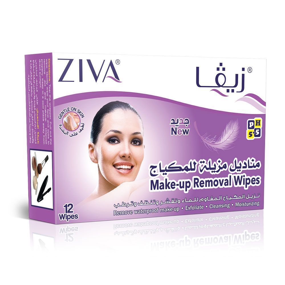 ZIVA Make-Up Removal Wipes 12&#039;s