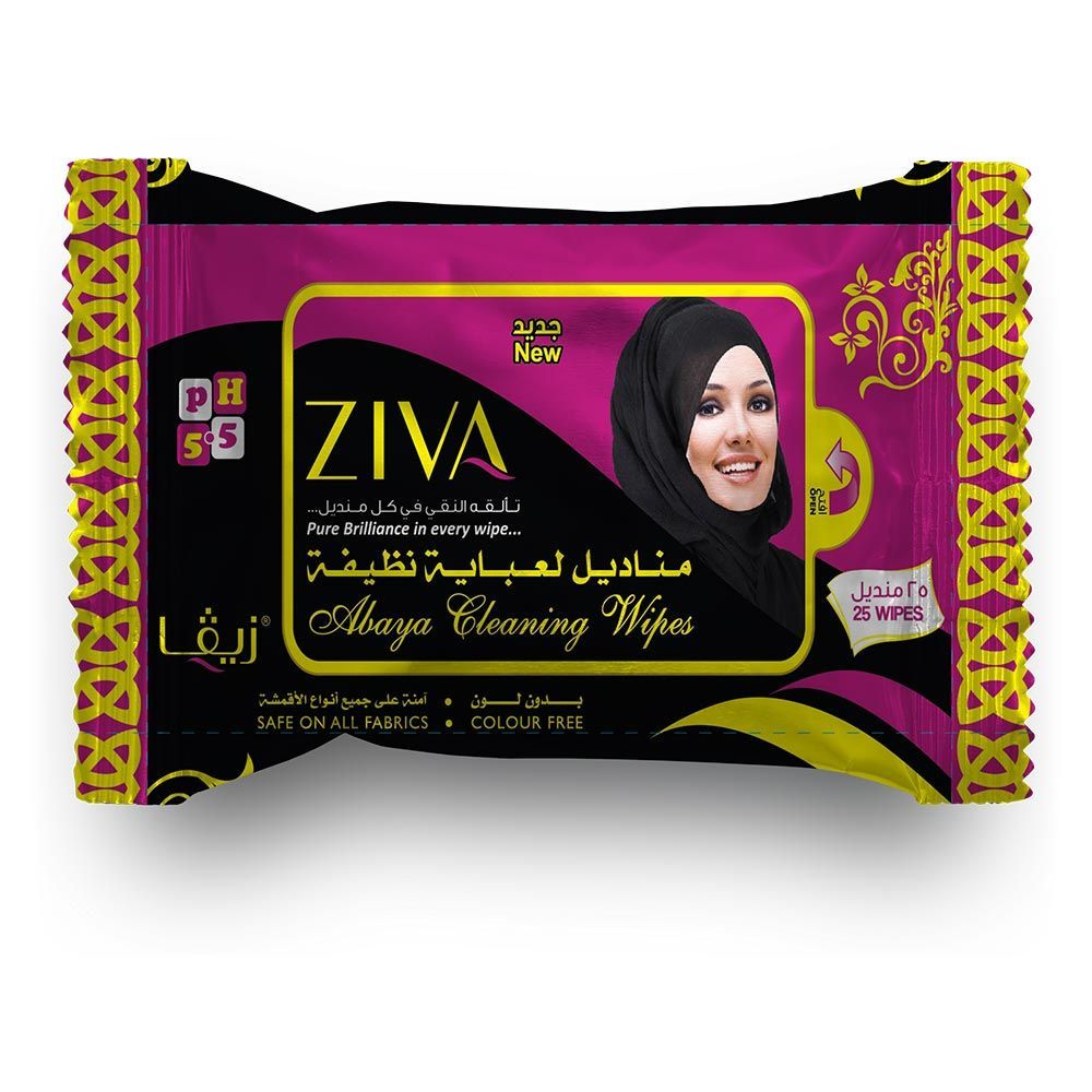 ZIVA Abaya Care Wipes 25&#039;s