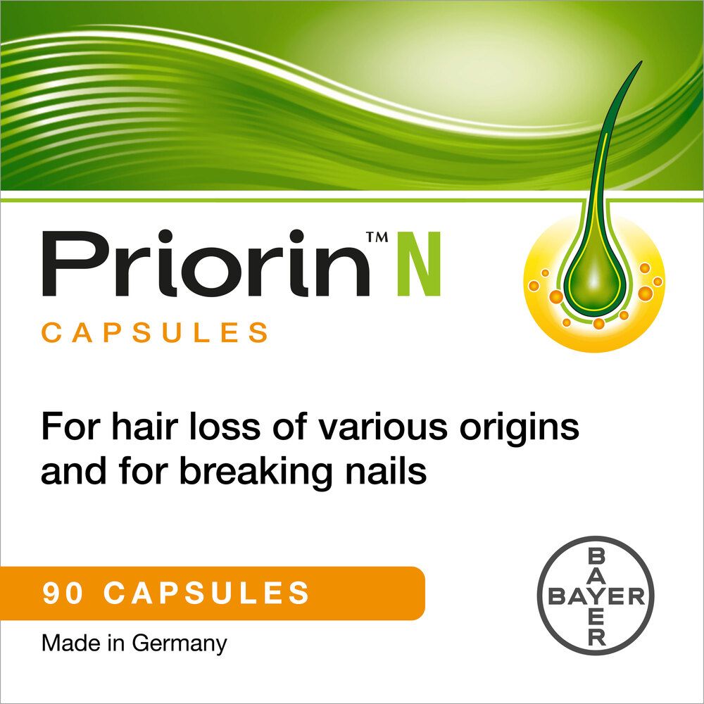 Priorin N Capsules for Hair Loss Capsules 90&#039;s Expiry Date:-May, 2022