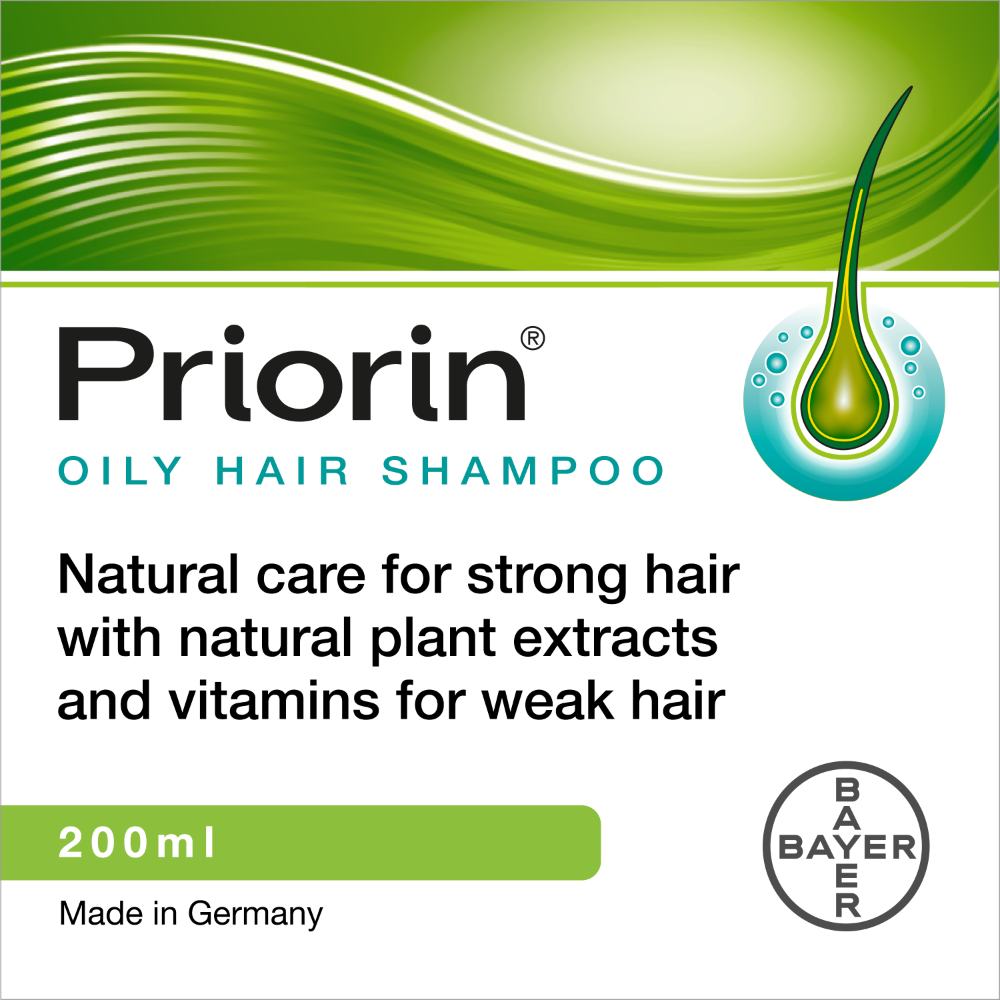 Priorin Shampoo for stronger hair Oily 200 mL