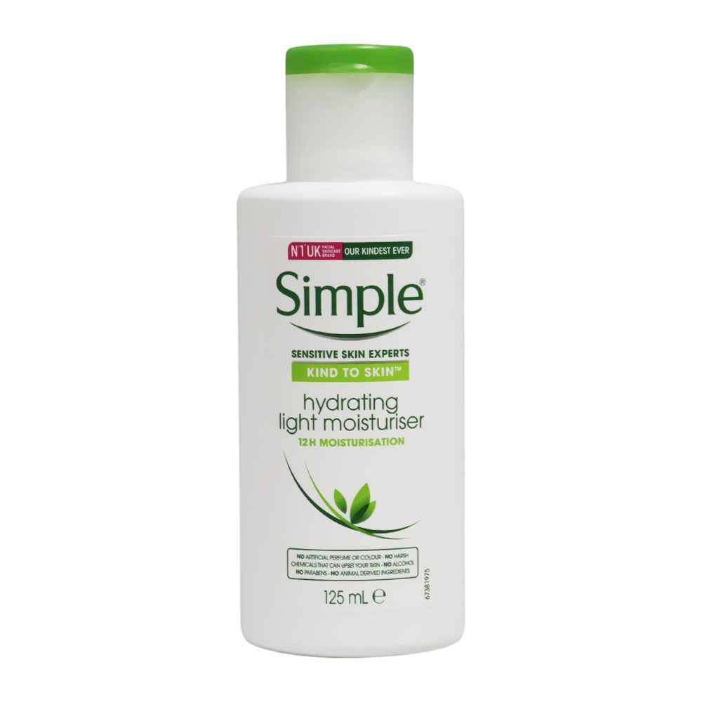 Simple Kind To Skin Hydrating Light Moisturizer Cream 125 mL