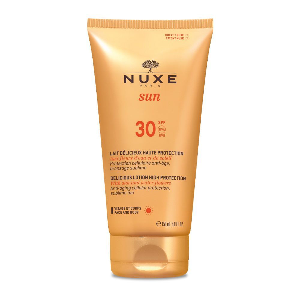 لوشن Nuxe Sun SPF30 عالي الحماية لذيذ 150 مل