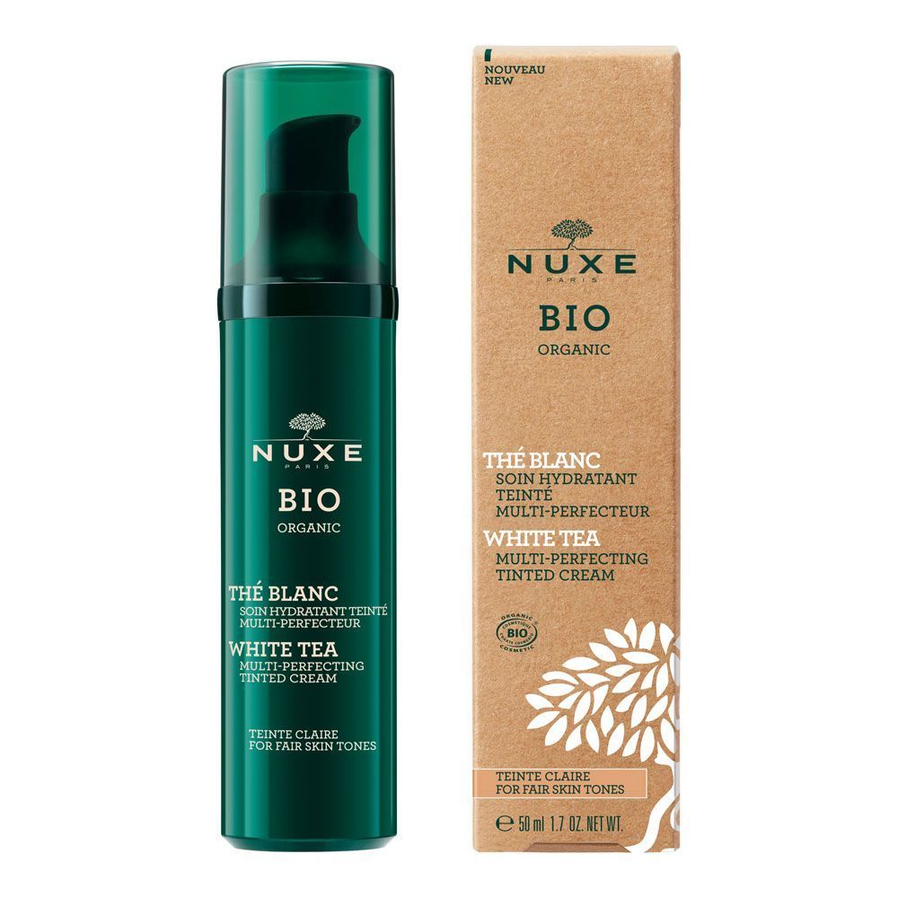 Nuxe Bio Organic White Tea Multi-Perfecting Light Tinted Cream 50 mL