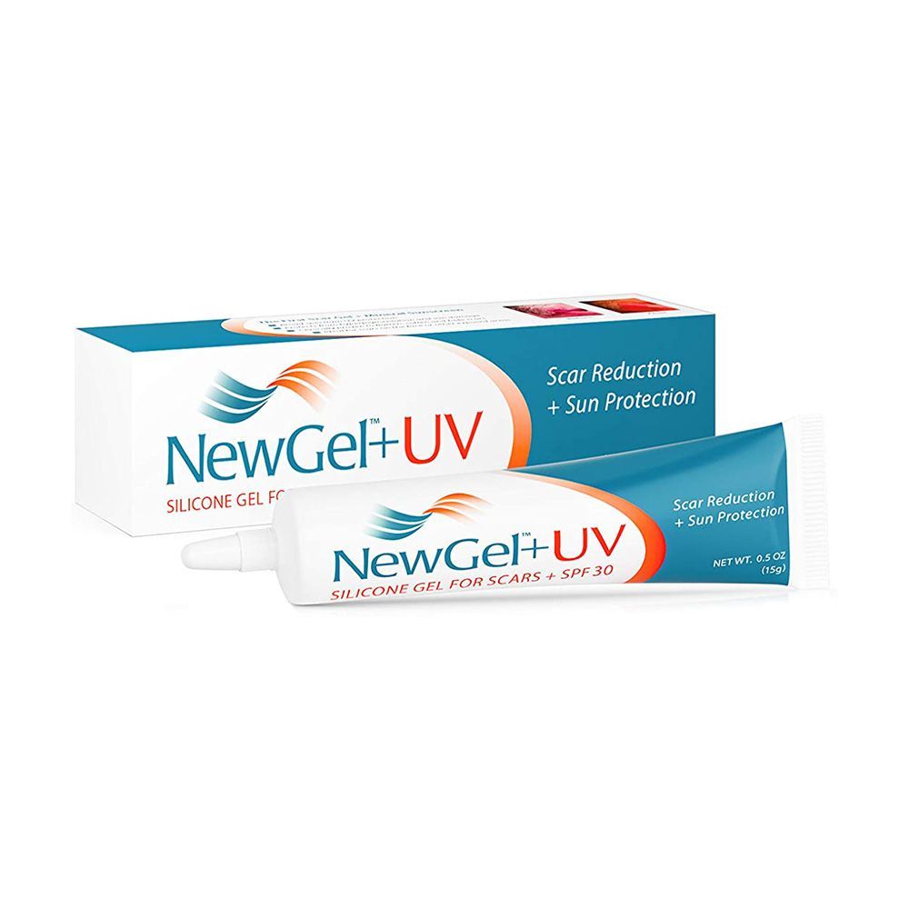 NewGel + UV SPF30 سيليكون جل للندبات 15 جم