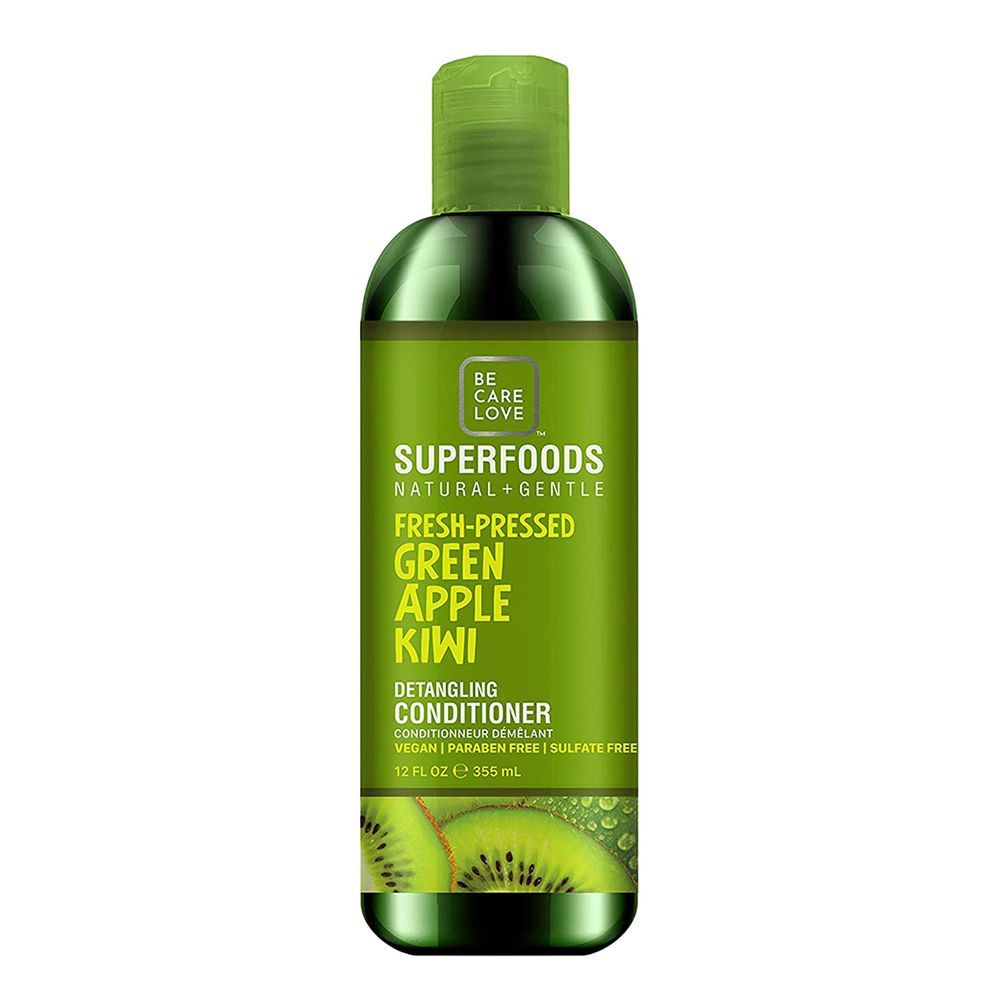 Be Care Love Superfoods Fresh Pressed Green Apple Kiwi Detangling Conditioner 355 mL