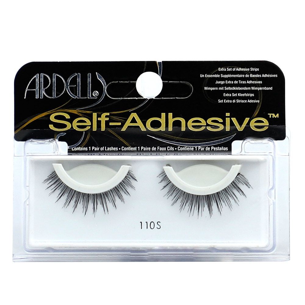 Ardell Self-Adhesive 110S False Eyelash Pair 1&#039;s Black 65110