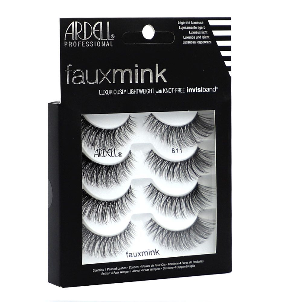 Ardell Fauxmink 811 False Eyelash Pair 4's 67410