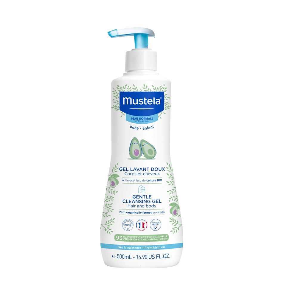 Mustela Gentle Cleansing Gel 16.90 fl oz, 500 mL