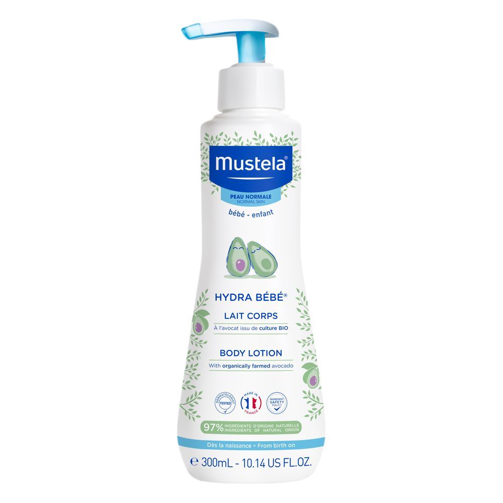 Mustela Hydra Bebe Body Lotion 10.14 fl oz, 300 mL