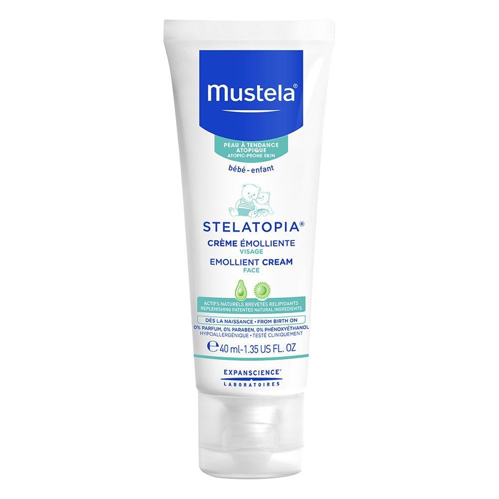 Mustela Stelatopia Emollient Cream For Face 40 mL