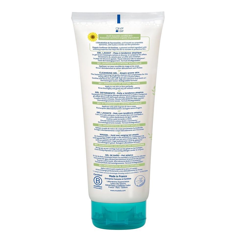 Mustela Stelatopia Cleansing Gel 200 mL