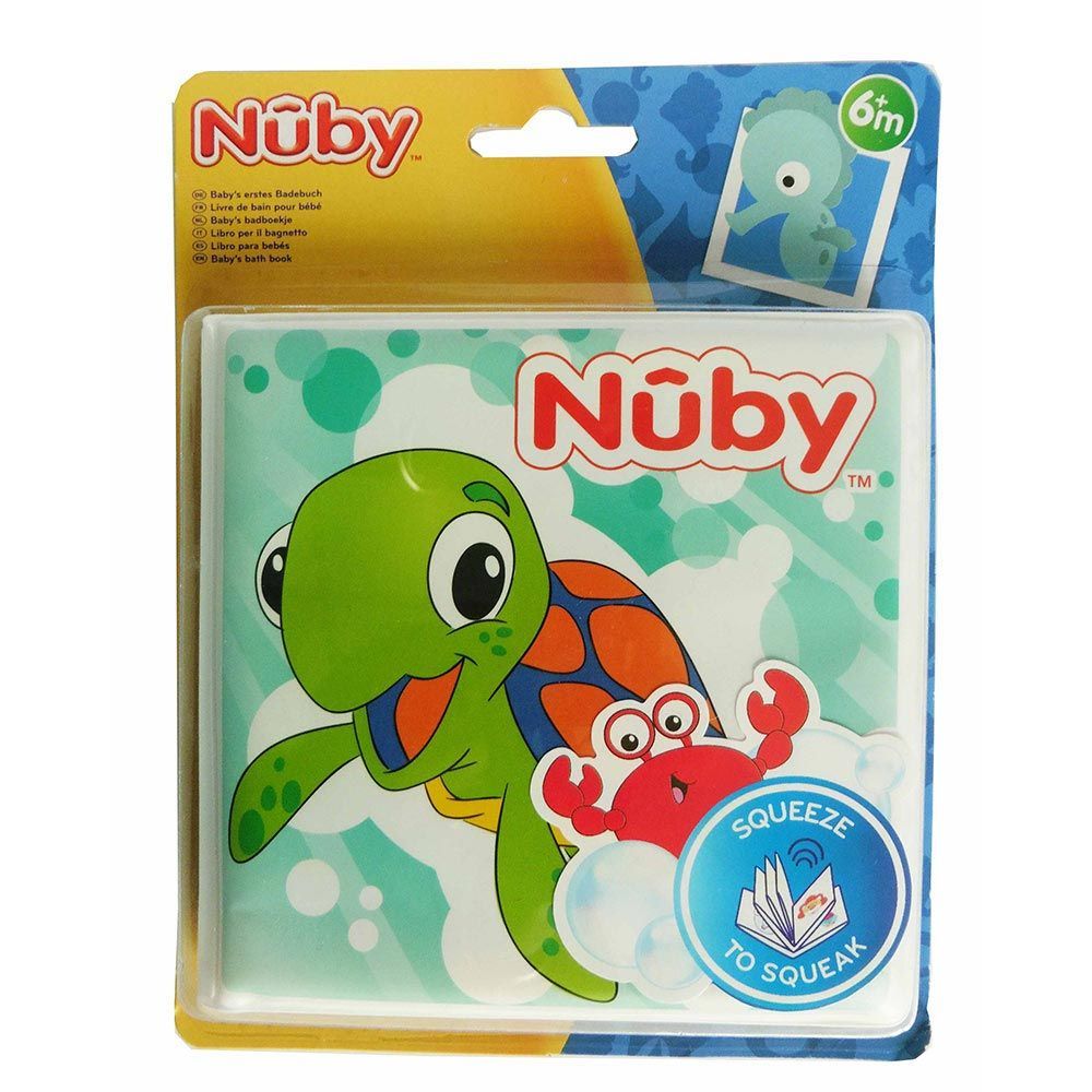 Nuby Baby&#039;s Bath Book 4+ month