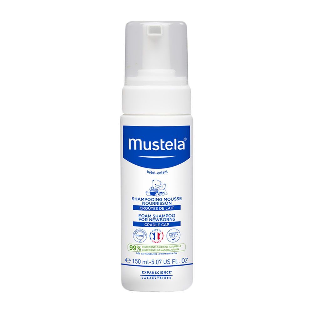 Mustela Foam Shampoo New Borns 150 mL