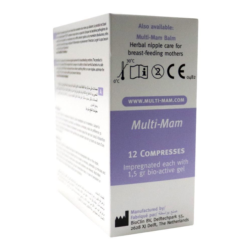 Multi-Mam Compresses Sachets 12&#039;s