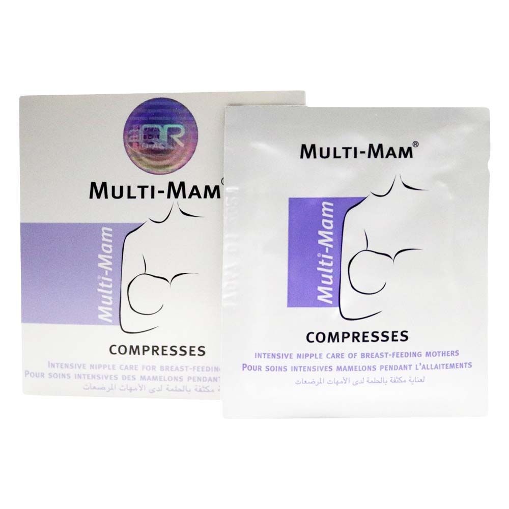 Multi-Mam Compresses Sachets 12&#039;s