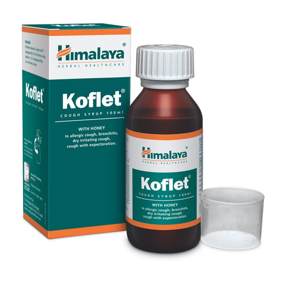 Himalaya Koflet Cough Syrup 100 mL