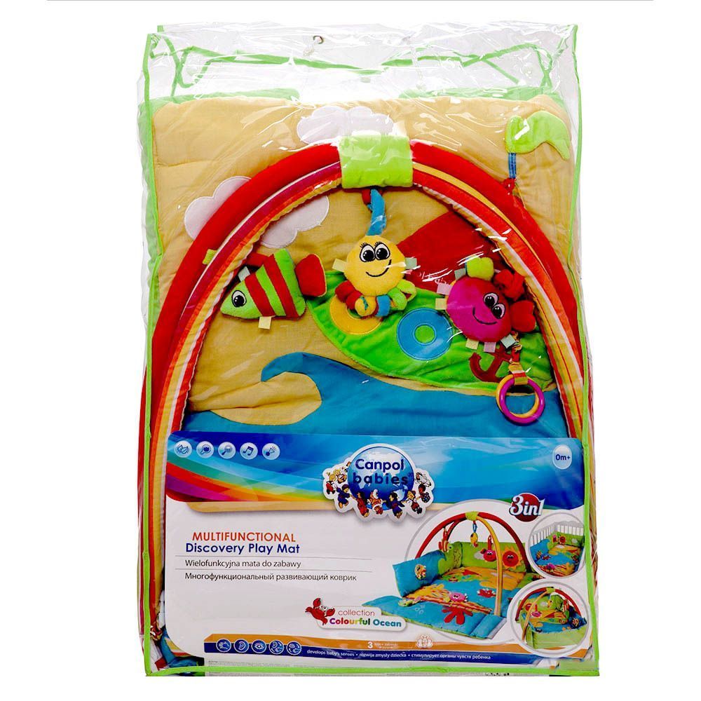 Canpol Babies 3 in 1 Education and Activity Baby Play Pen Mat 68/030