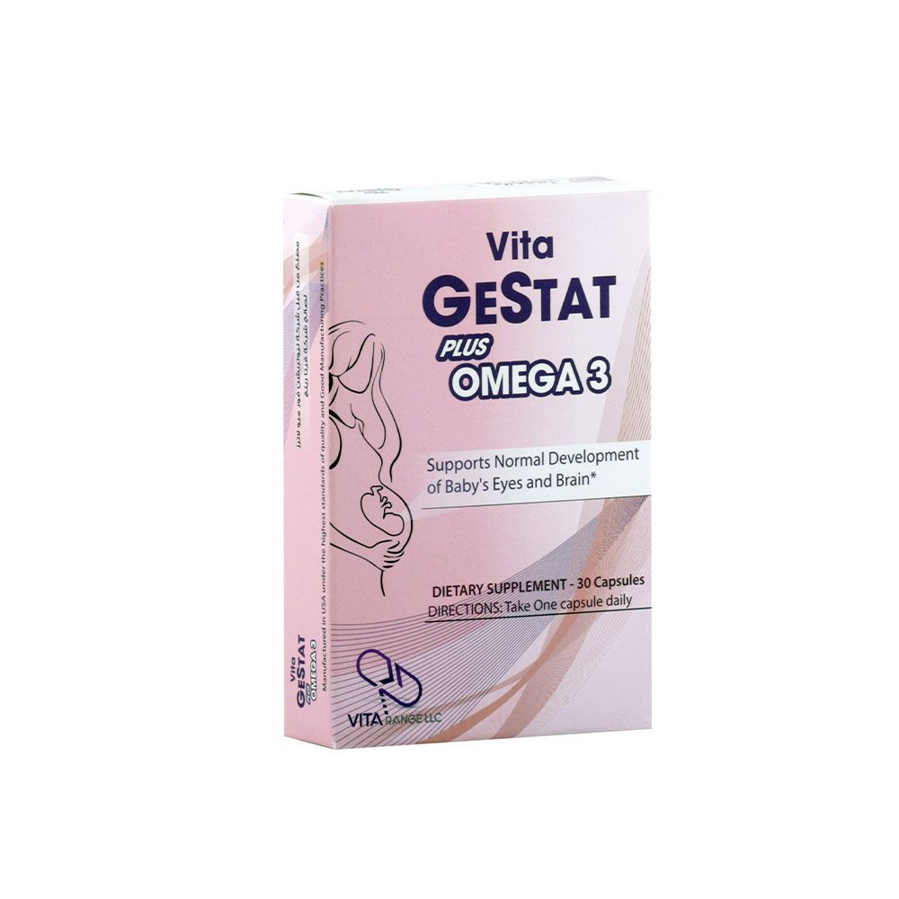 Vita Gestat Plus Omega 3 Soft Gelatin Capsules 30&#039;s