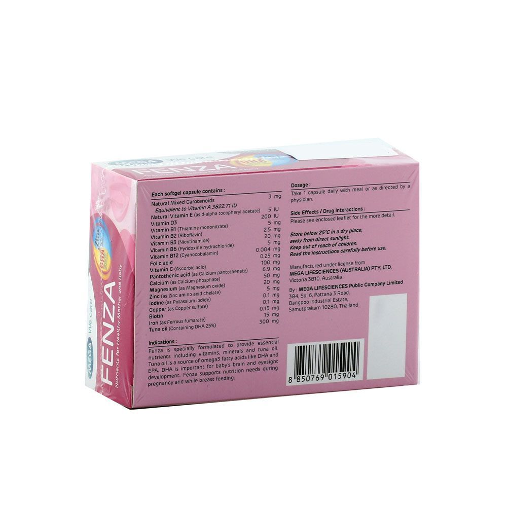 Fenza Pregnancy Care Softgel Capsule 30&#039;s