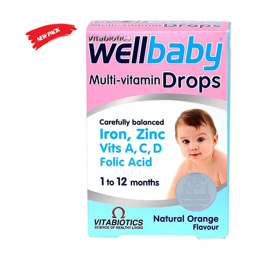 Vitabiotics Wellbaby Drops 30 mL