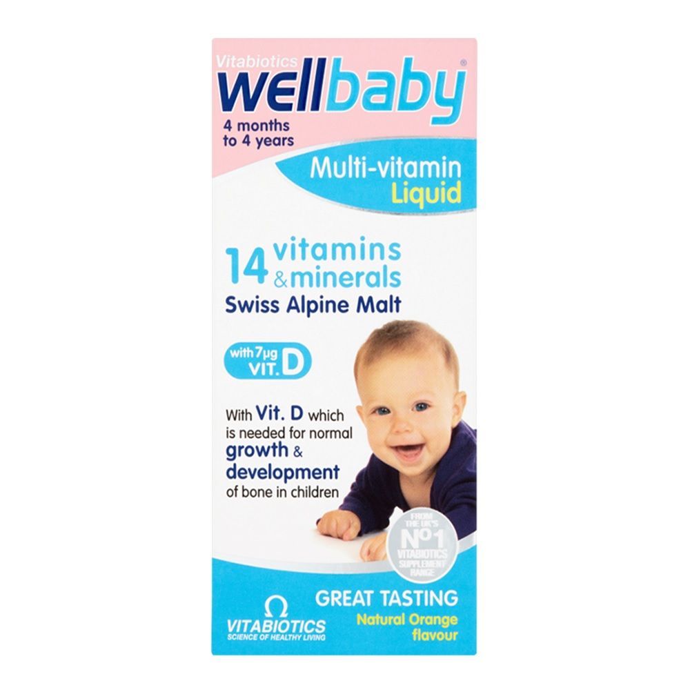 Vitabiotics Wellbaby Multi-vitamin Liquid 150 mL