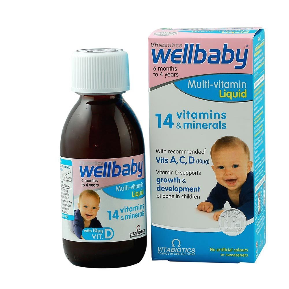 Vitabiotics Wellbaby Multi-vitamin Liquid 150 mL