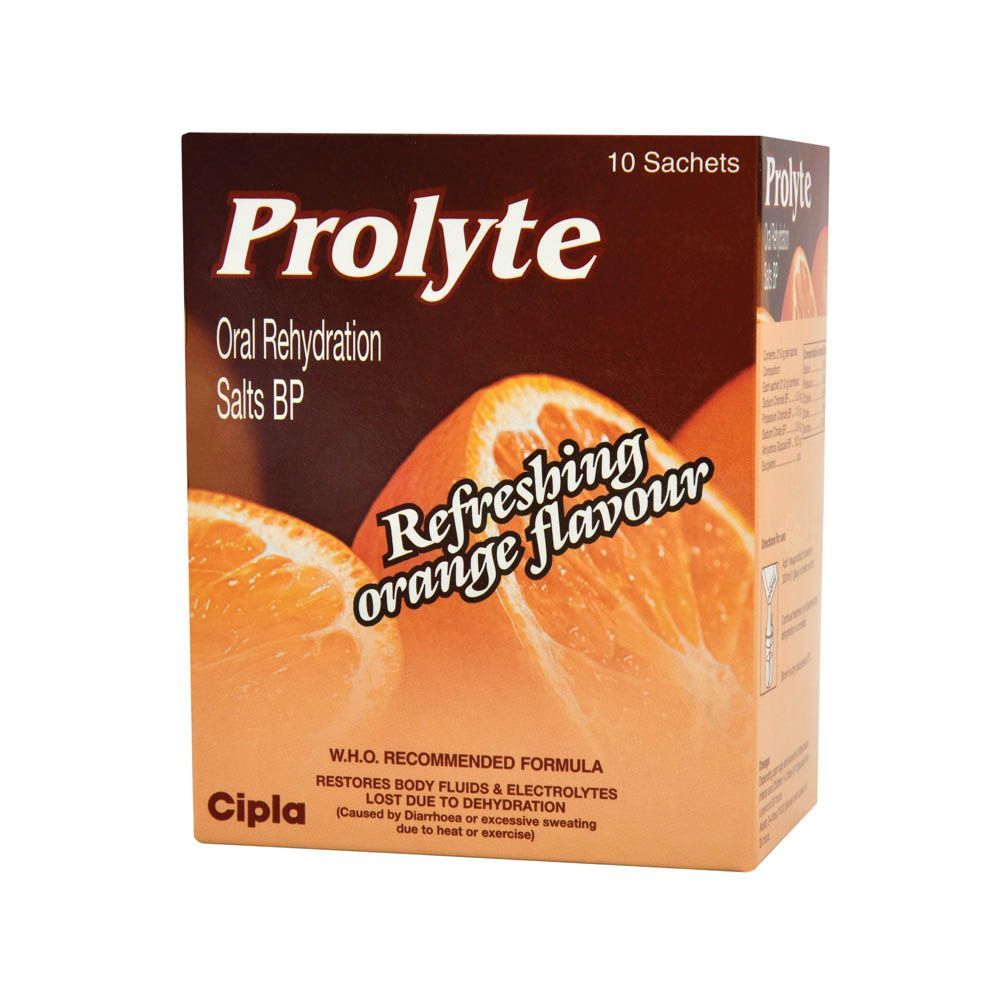 Prolyte Oral Rehydration Salts Orange Sachets