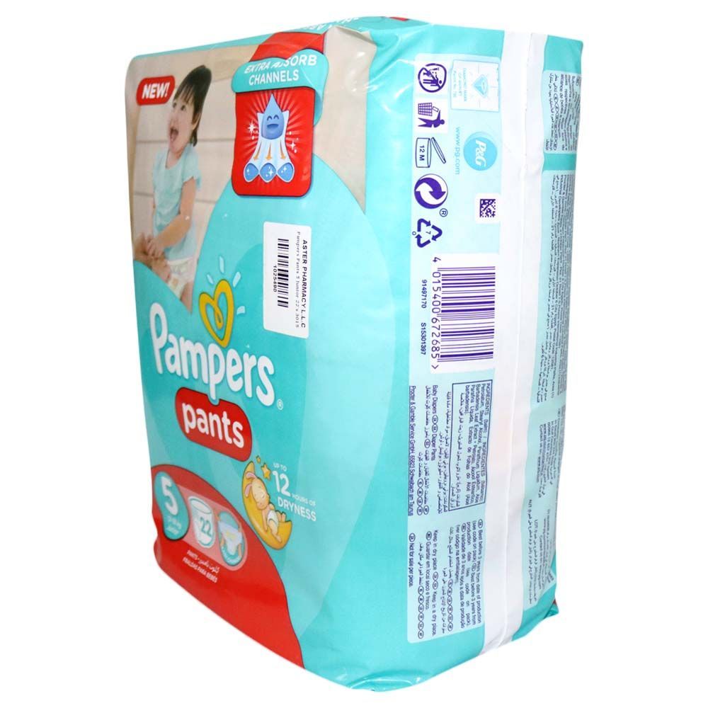 Pampers Pants 5 Junior 22&#039;s 30156