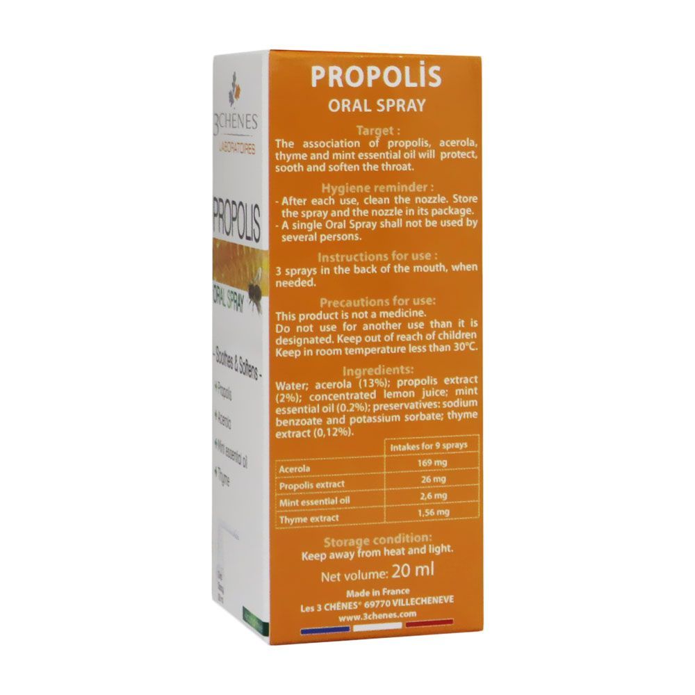 Propolis Throat Spray 20 mL