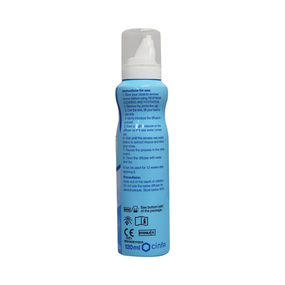 Respimar Cleaning and Hydration Nasal Spray 120 mL