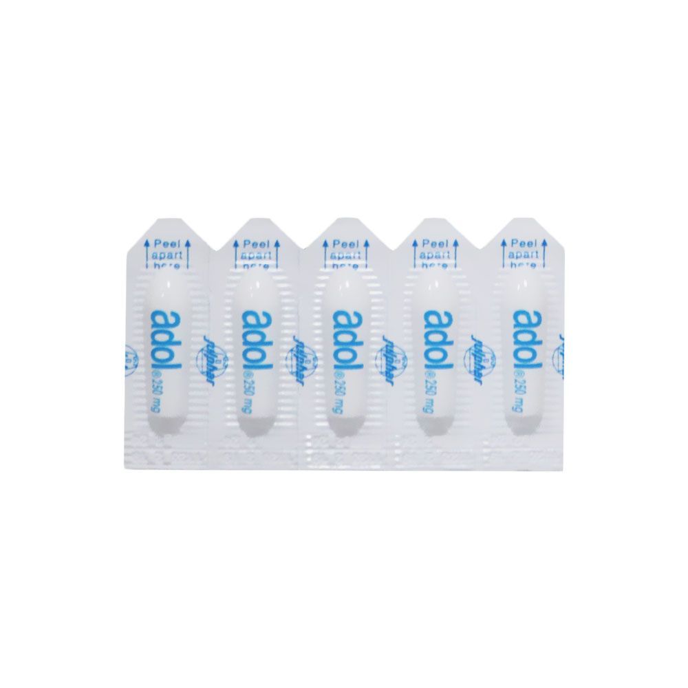 Adol 250 mg Suppositories 10&#039;s