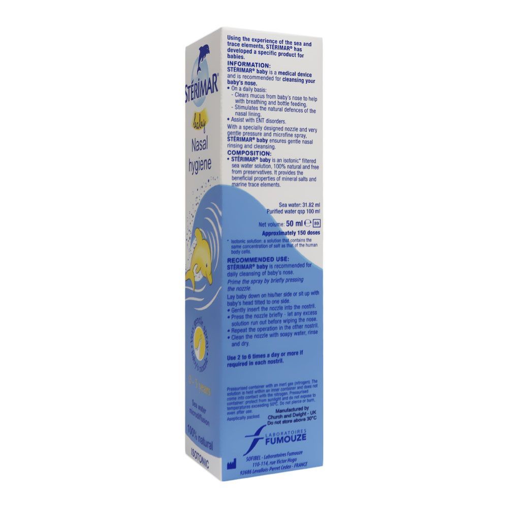 Sterimar Baby Nasal Spray 50 mL