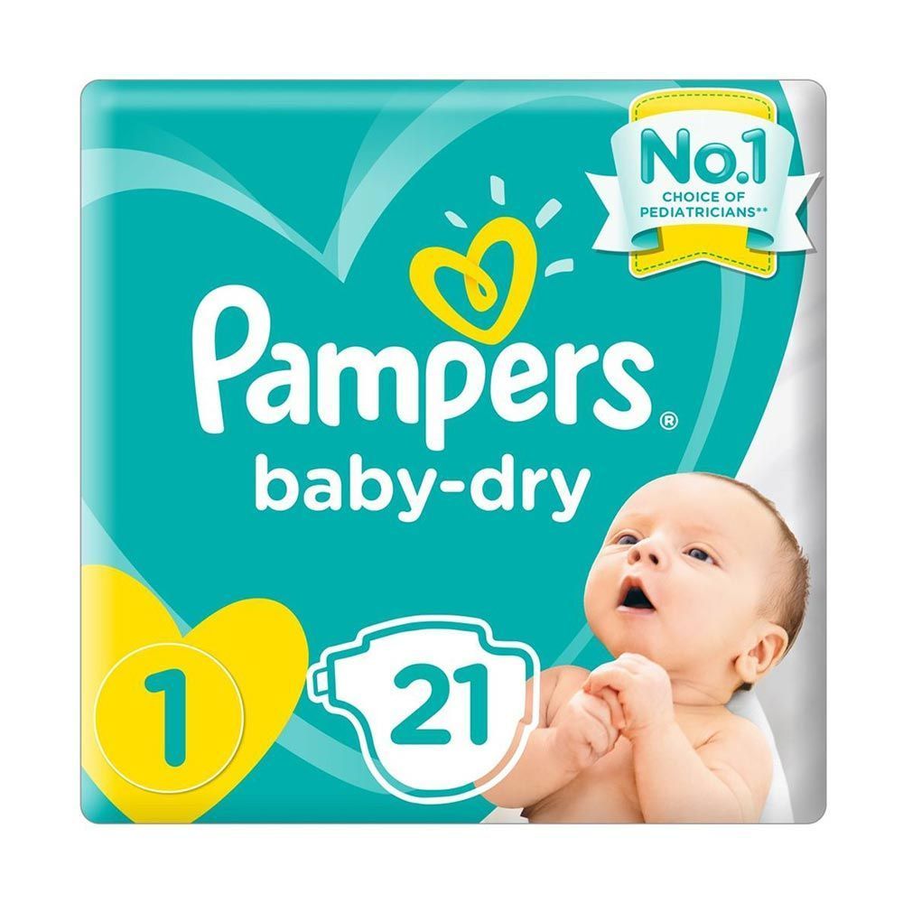 Pampers New Baby Dry New Born 1 2-5 kg 21&#039;s