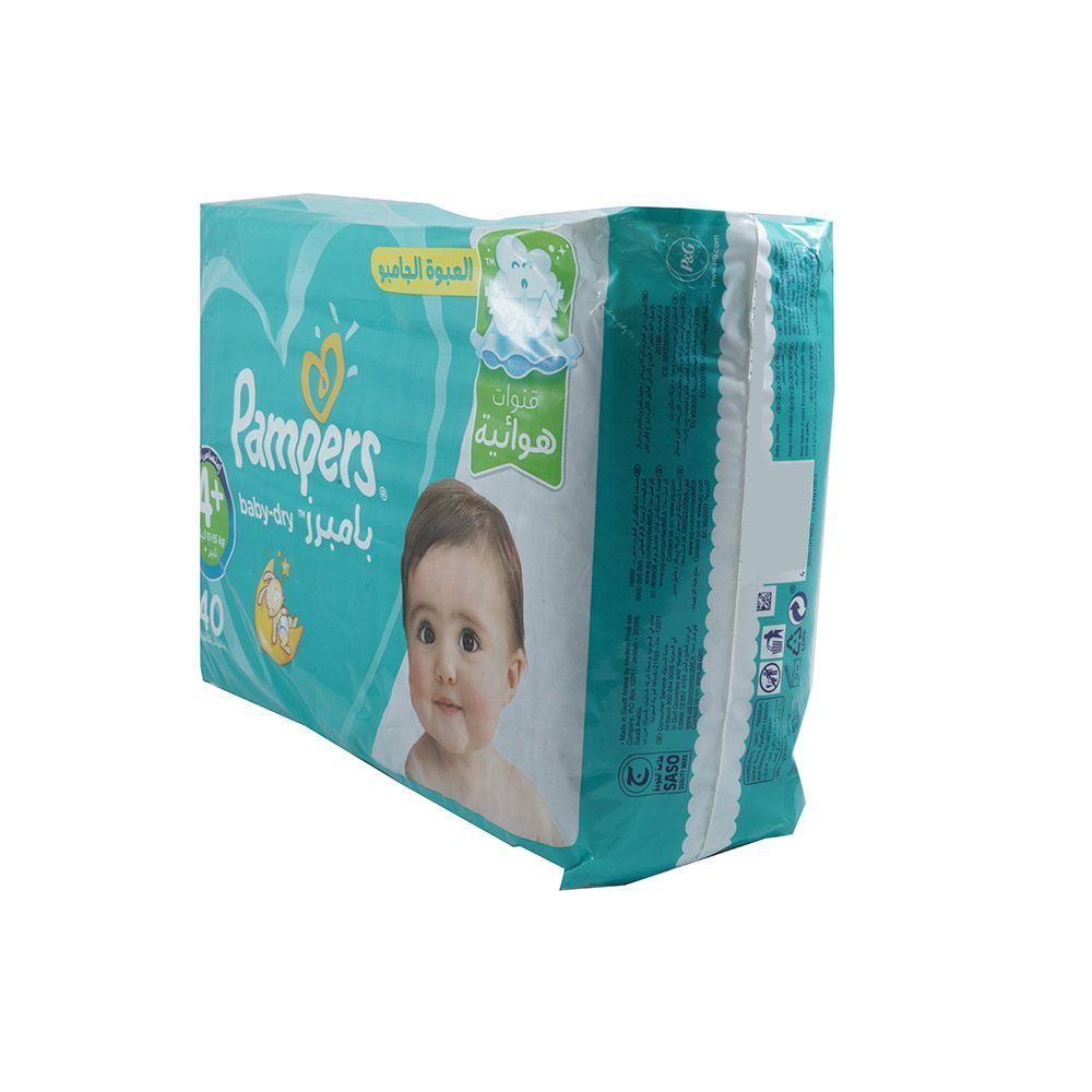 Pampers Baby-Dry 4+ 10-15 kg 40&#039;s