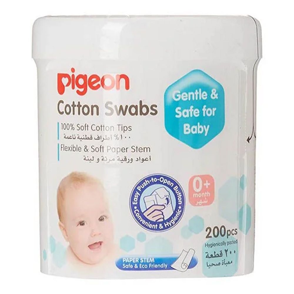 Pigeon Cotton Swabs Thin 200&#039;s