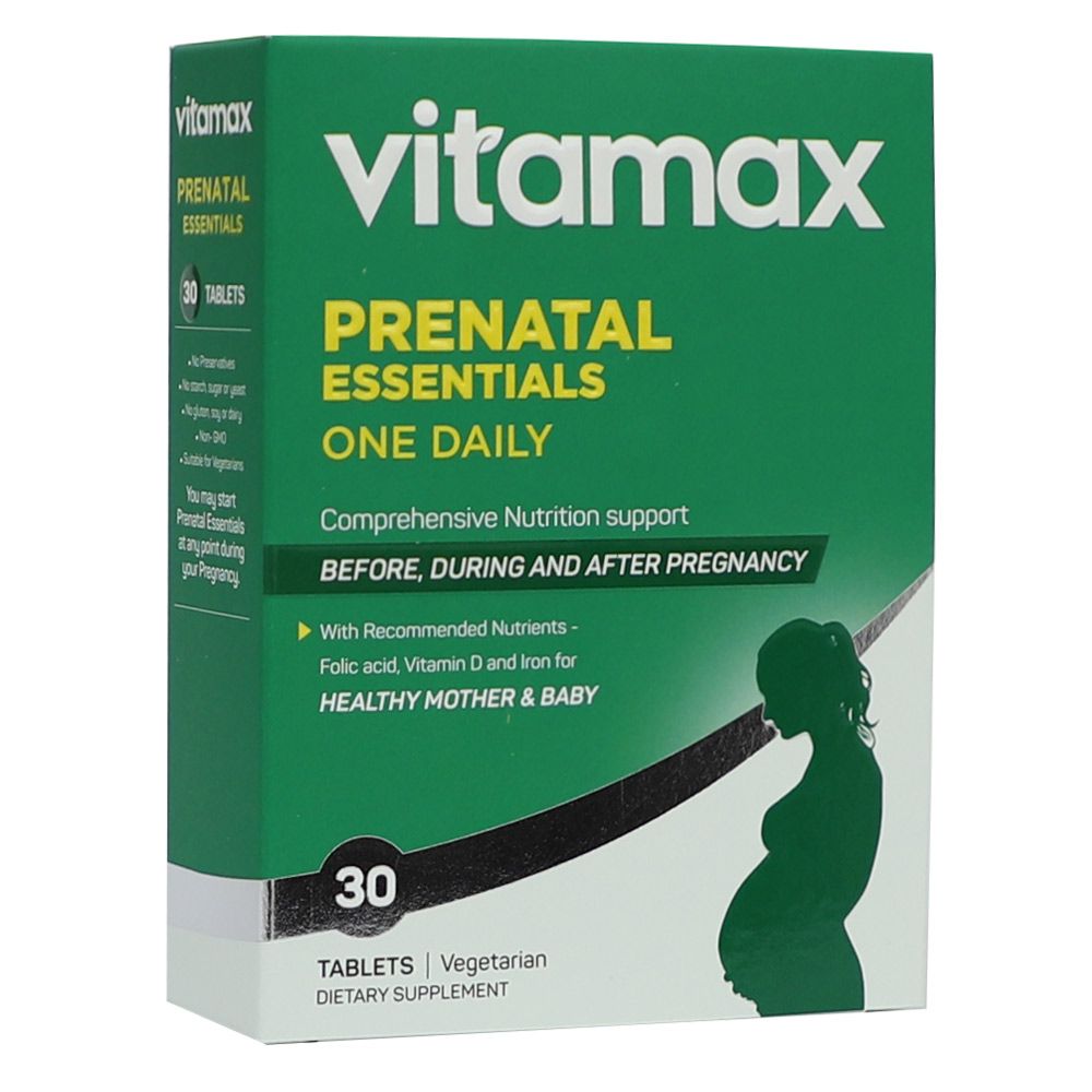 Vitamax Prenatal Essentials One Daily Tablets 30&#039;s