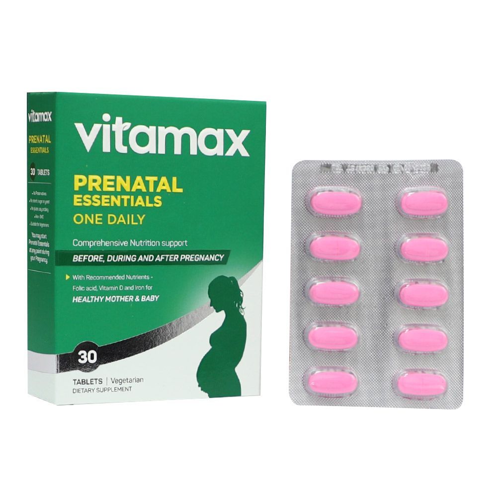 Vitamax Prenatal Essentials One Daily Tablets 30&#039;s