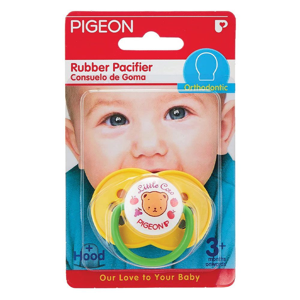 Pigeon Orthodontic Rubber Pacifier 1&#039;s