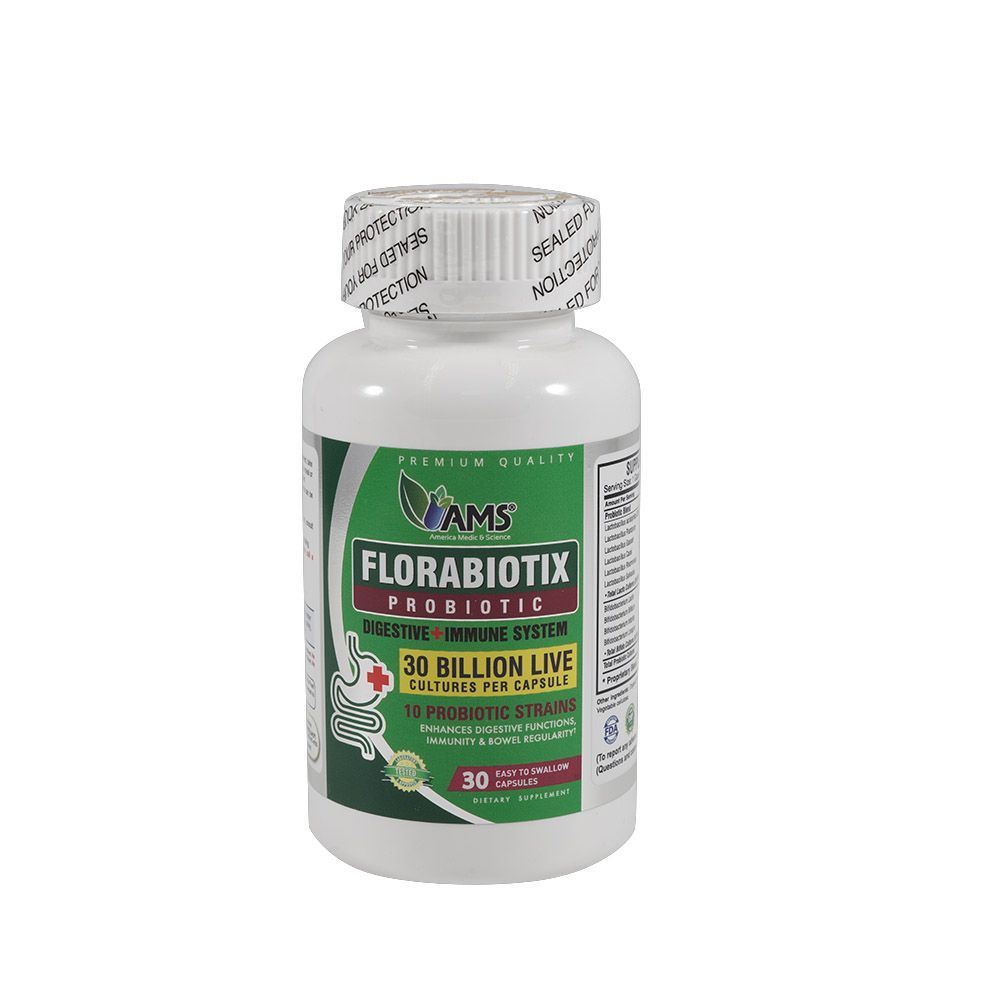 AMS Florabiotix 30 Billion Probiotic Capsules 30&#039;s