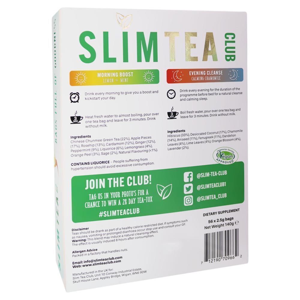 Slim Tea Club 28 Day Tea Tox Programme 28&#039;s