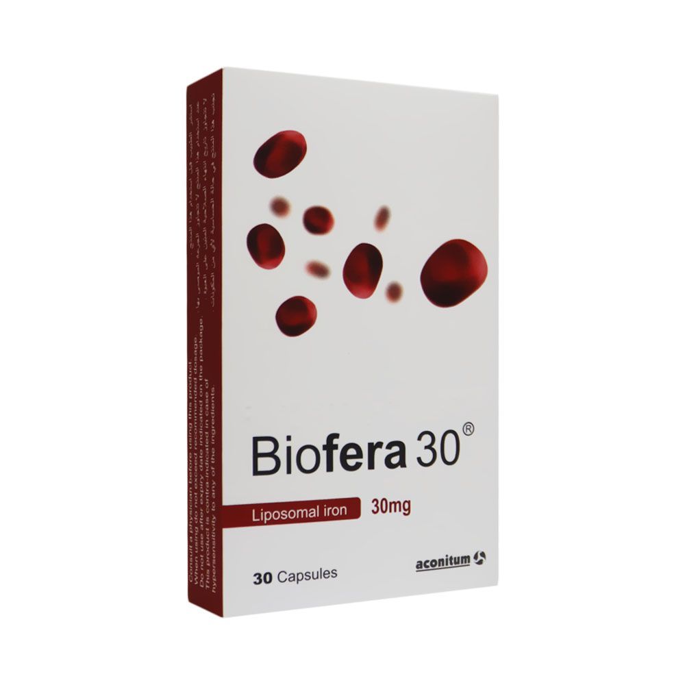 Biofera 30 mg Capsules 30&#039;s