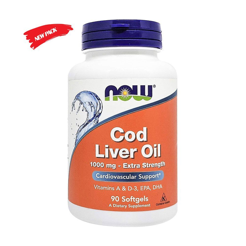 Now Cod Liver Oil Softgels 90&#039;s