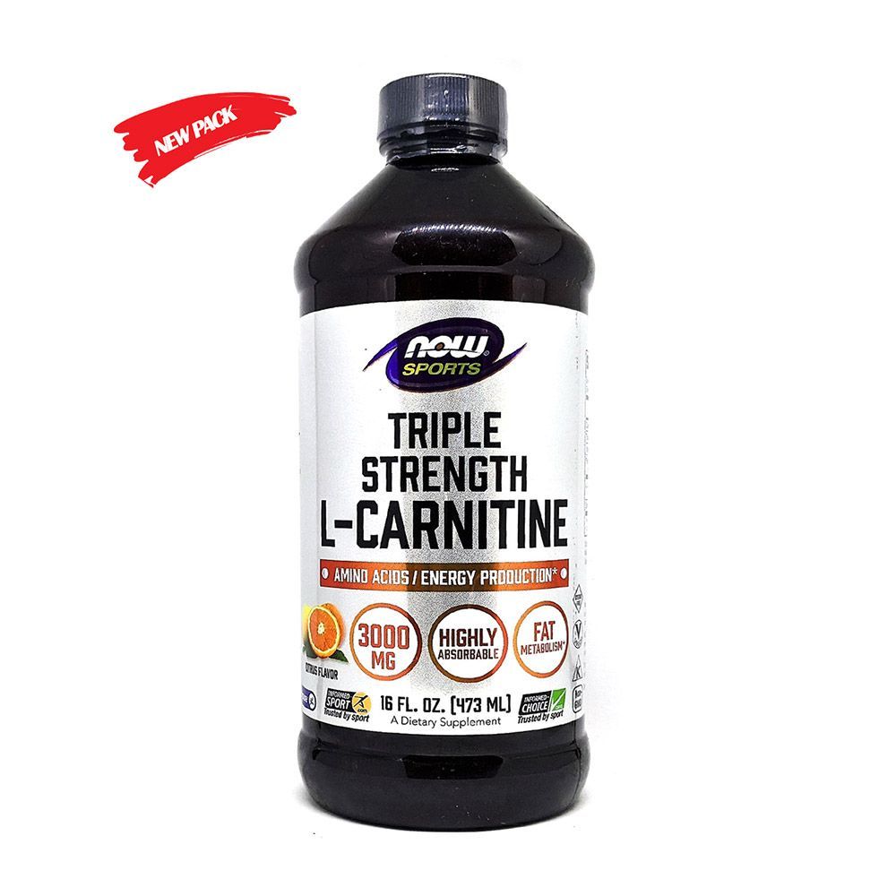 Now L-Carnitine 3000 mg Liquid 473 mL