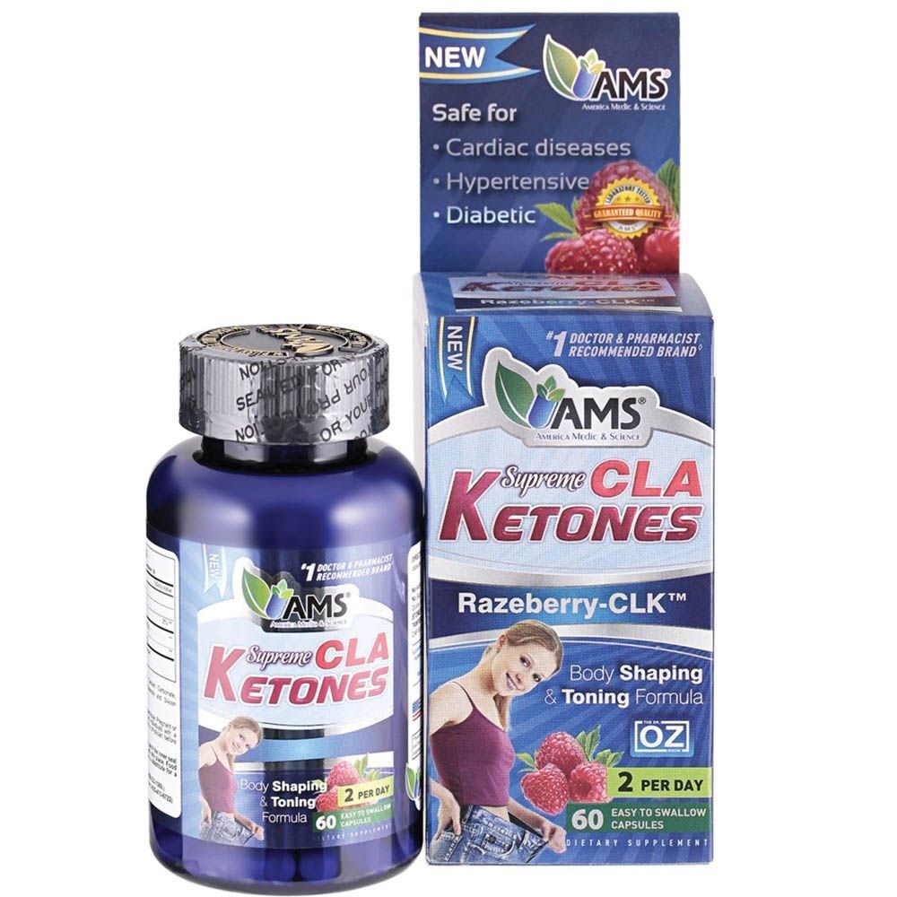 AMS CLA Ketones Capsules 60&#039;s