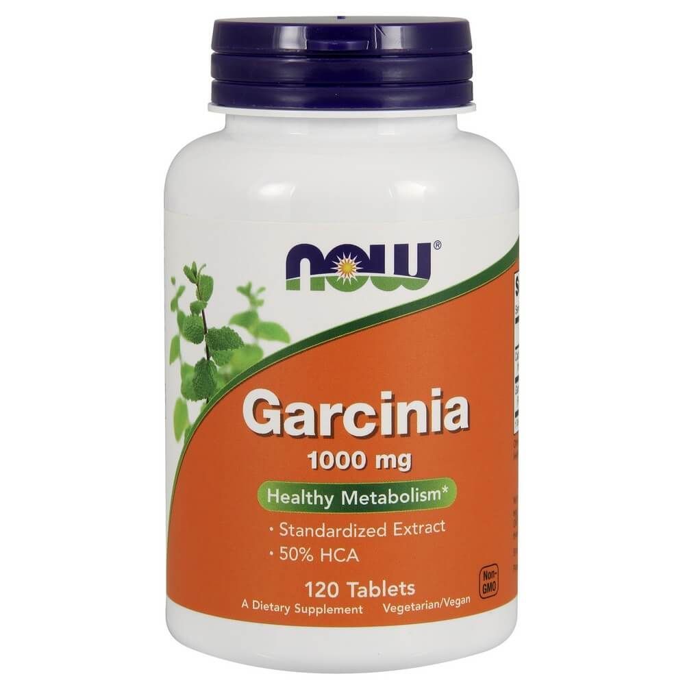 Now Garcinia 1000 mg Tablets 120&#039;s