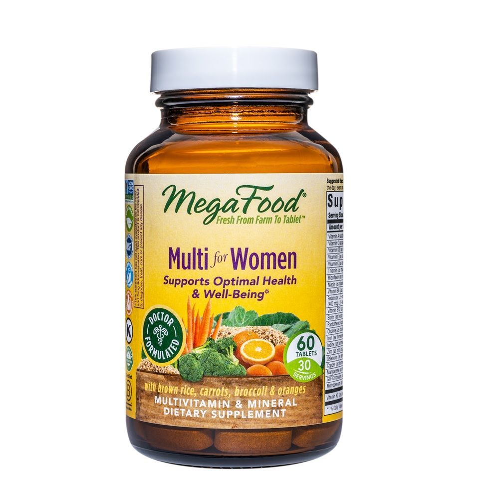 MegaFood Multi للنساء أقراص 60 ، تاريخ انتهاء الصلاحية: أغسطس 2022